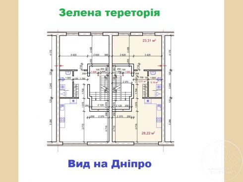 Квартира в Черкасах з видом на Дніпро!